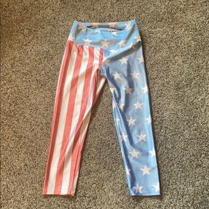 Patriotic leggings!